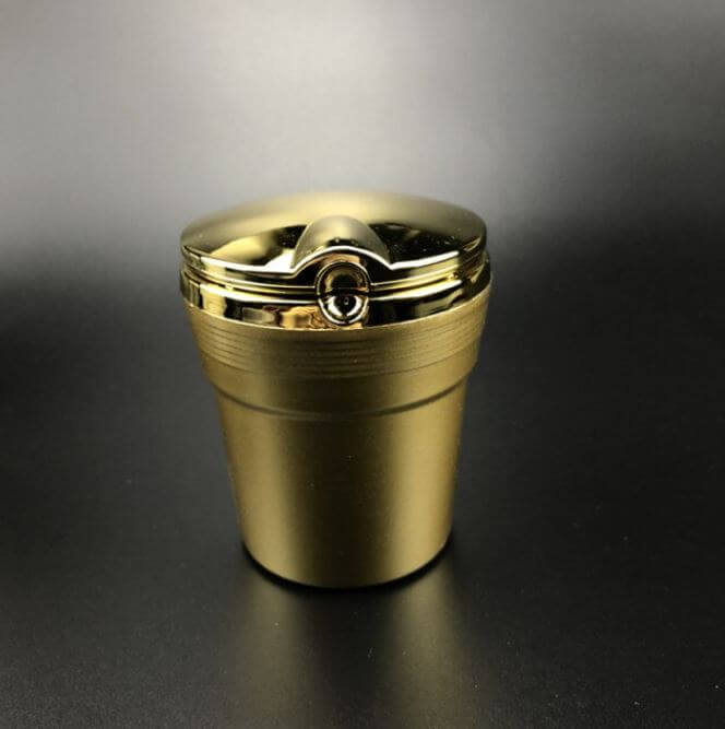 Car Ashtray Gold - Ashtray Club