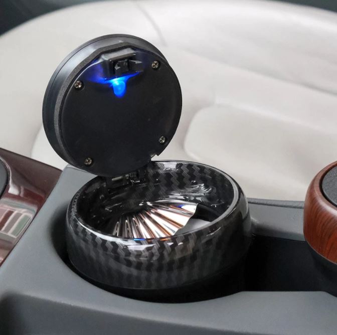 Car Carbon Ashtray - Ashtray Club