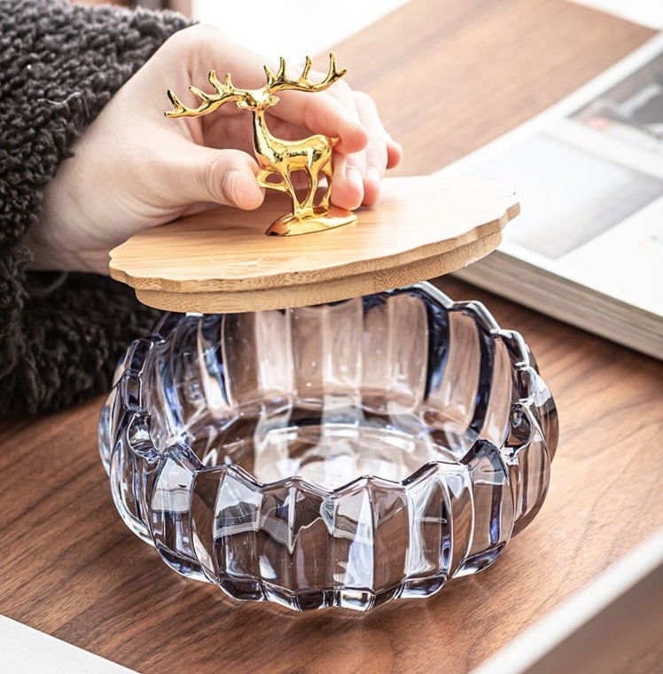 Design Glass Ashtray - Ashtray Club