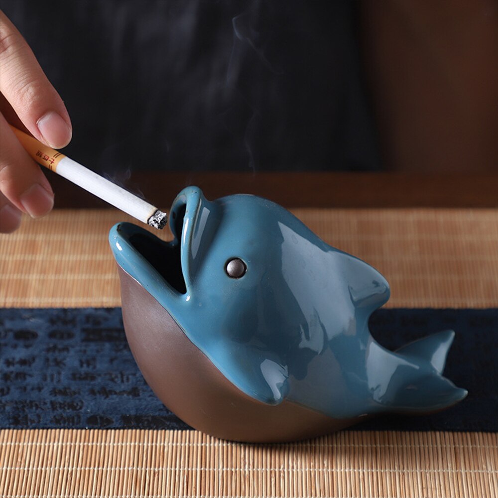 Dolphin Ashtray - Ashtray Club