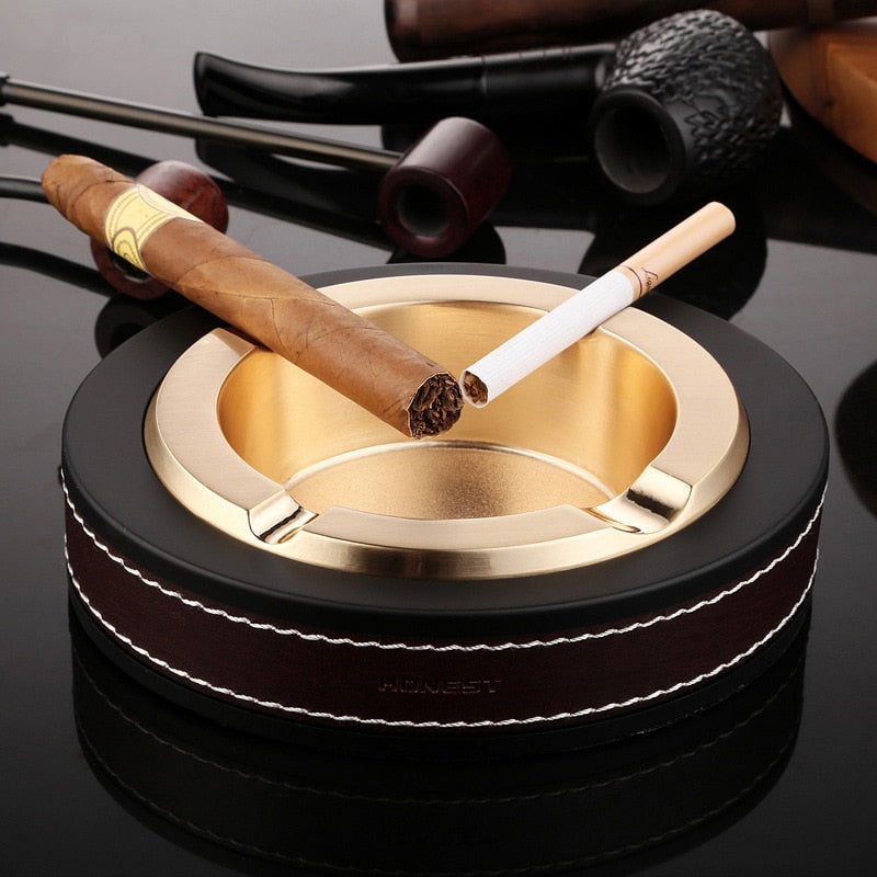 Leather Cigar Ashtray