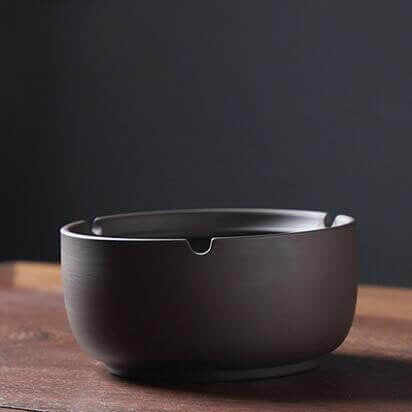 Matte Black Ashtray - Ashtray Club