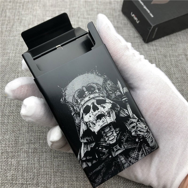 Skull Cigarette Case