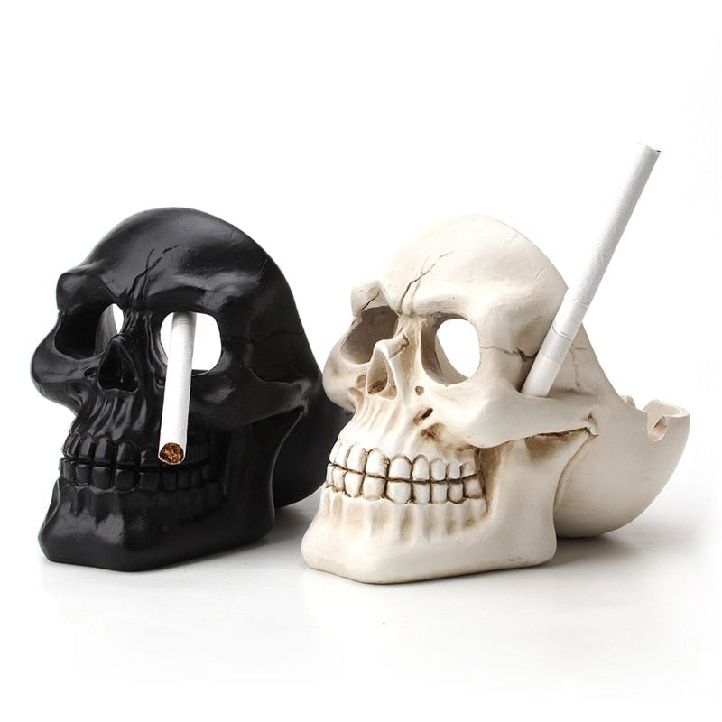 Skull Resin Ashtray - Ashtray Club